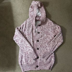 Zip up sweater with hood